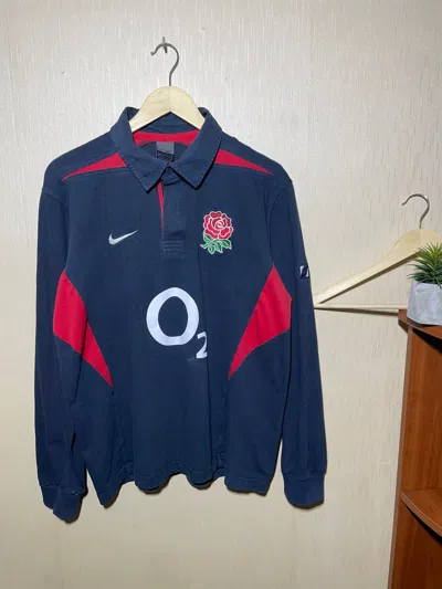 Pre-owned England Rugby League X Nike England Rugby Vintage Jersey 90's In Black