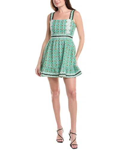 English Factory Boucle Mini Dress In Multi