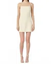 English Factory Back-bow Sleeveless Mini Dress In White