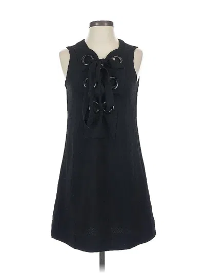 Pre-owned English Factory Casual Dress In Black