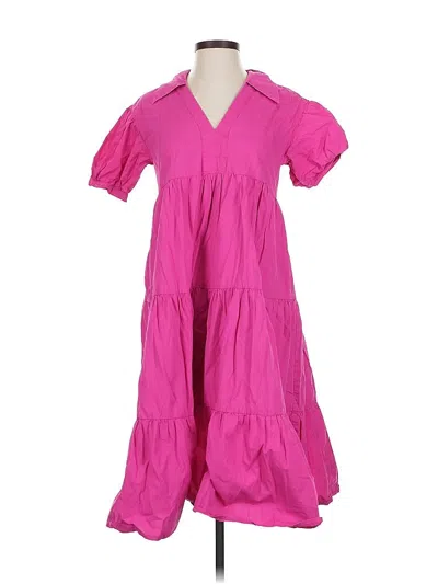 Pre-owned English Factory Casual Dress In Pink