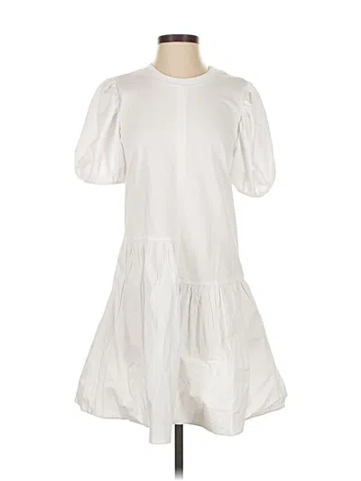 English Factory Casual Dress In White