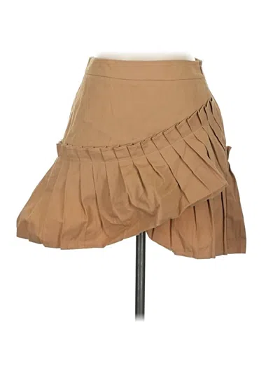 Pre-owned English Factory Casual Skirt In Tan