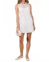English Factory Chanall Crochet Mini Dress In White In White