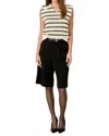English Factory Stripe Open Stitch Collar Sweater Vest In Multi