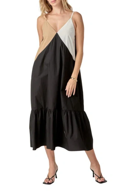 English Factory Colorblock Maxi Dress