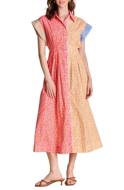 English Factory Colorblock Shirtdress