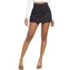 English Factory Cotton Blend Skort In Black