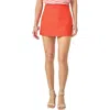 English Factory Cotton Blend Skort In Orange