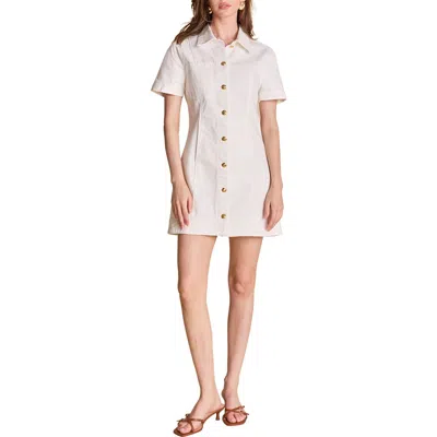 English Factory Denim Mini Shirtdress
