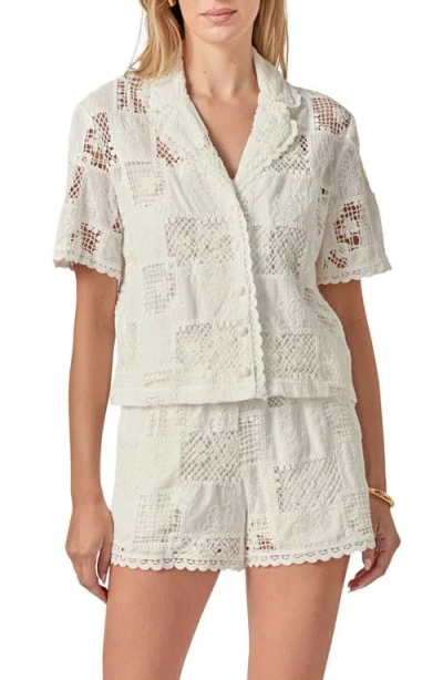 English Factory Embroidered Shirt