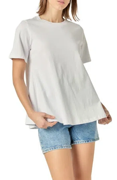 English Factory Flared T-shirt In White