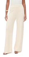 English Factory Knit Pants Ivory In Ivory
