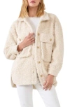 English Factory Oversize Faux Shearling Jacket