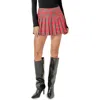 English Factory Plaid Pleated Skort In Multi