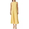 English Factory Pleated Knit Sleeveless Maxi Dress