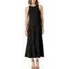 English Factory Pleated Knit Sleeveless Maxi Dress