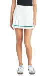 English Factory Pleated Skort In White