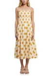 English Factory Polka Dot Cotton Sundress In Multi