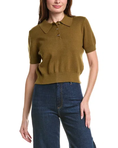 English Factory Polo Top In Green