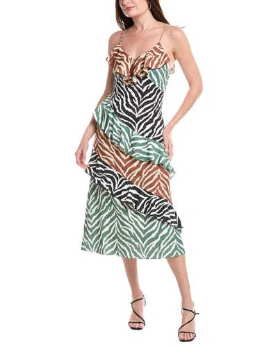 English Factory Printed Midi Dress