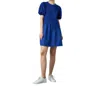 ENGLISH FACTORY REYNOLDS MINI DRESS IN BLUE