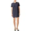 English Factory Scallop Minidress In Blue