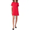 English Factory Scallop Minidress In Red