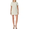 English Factory Scallop Minidress In White