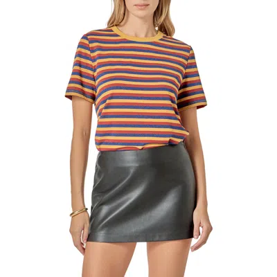 English Factory Sparkle Stripe T-shirt In Multi