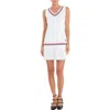 English Factory Sports Club Mixed Mdia Minidress In White