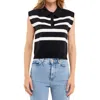 English Factory Stripe Knit Top In Multi
