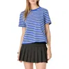 English Factory Stripe T-shirt In Navy