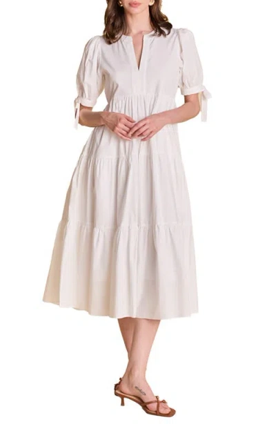 English Factory Tiered Midi Dress