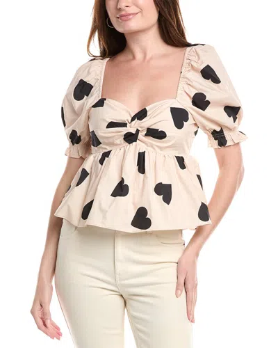 English Factory Top In Neutral