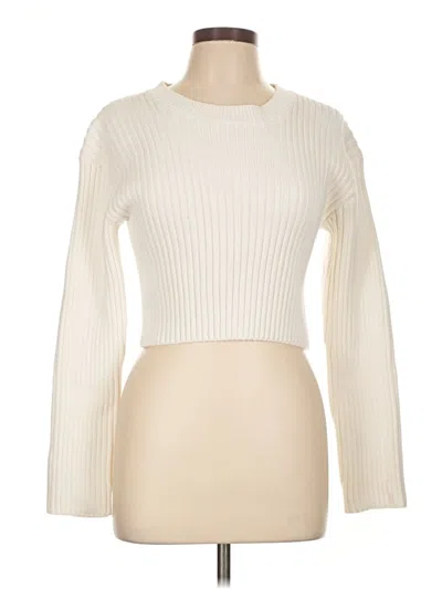 Pre-owned English Factory Turtleneck Sweater In White