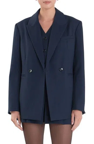English Factory Twill Jacket In Blue