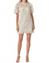 English Factory Women's Camille Mini Dress In White In Multi