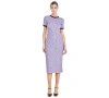 English Factory Women's Rainbow Knit Midi Dress In Rainbow
