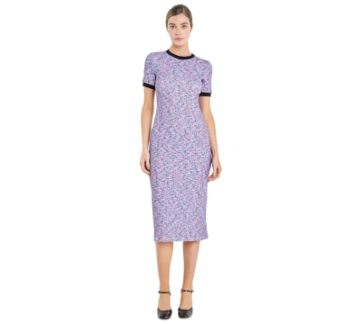 English Factory Women's Rainbow Knit Midi Dress