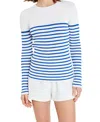 English Factory Stripe Rib Sweater In Multi