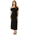 ENGLISH FACTORY WOMEN'S TEXTURED OFF-THE-SHOULDER SHEATH DRESS