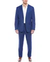 English Laundry 2pc Seersucker Suit In Blue