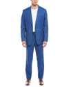 English Laundry 2pc Seersucker Suit In Blue