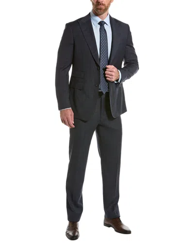 English Laundry 2pc Wool-blend Suit In Black