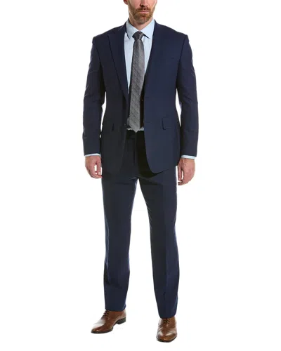 English Laundry 2pc Wool-blend Suit In Blue