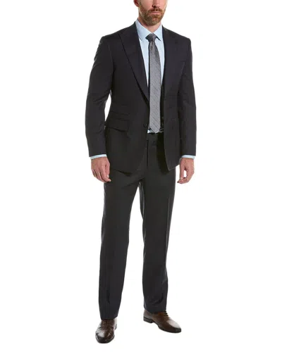 English Laundry 2pc Wool-blend Suit In Blue