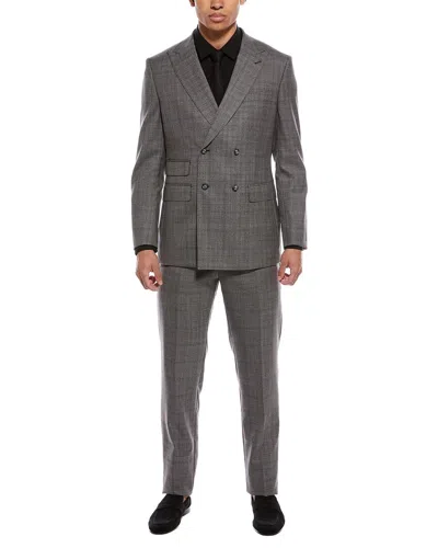 English Laundry 2pc Wool-blend Suit In Gray
