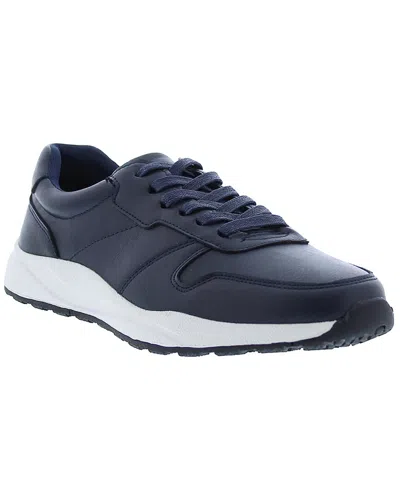 English Laundry Asher Leather Sneaker In Blue