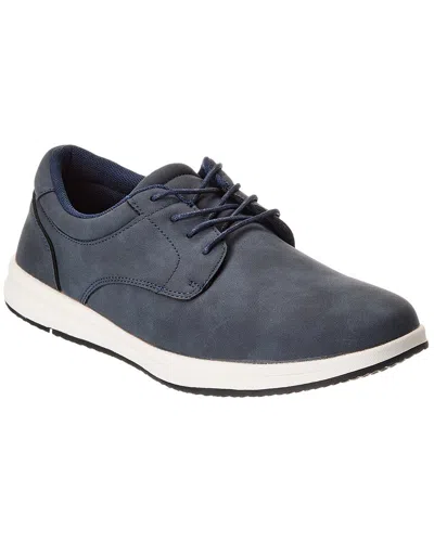 English Laundry Caleb Leather Sneaker In Blue
